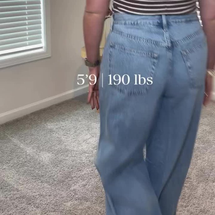 user image by @boonieeee, Women's Highest-Rise Palazzo Wide Leg Jeans - Universal Thread™