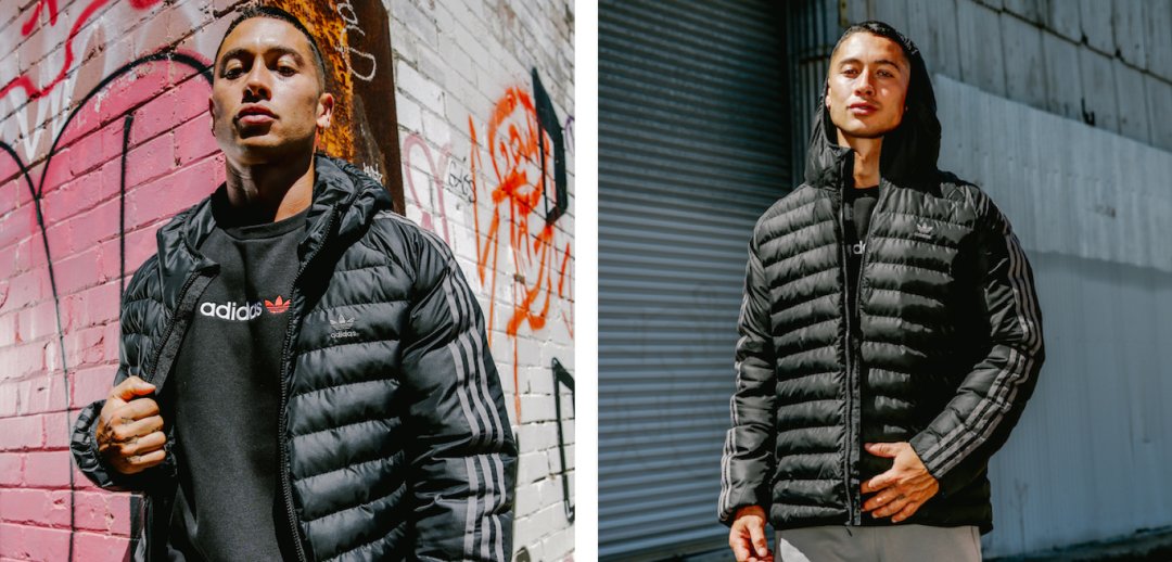 Shop Adicolour Jacket - Only at JD Australia - Black, Linear Crew Sweatshirt - Only at JD Australia - Black, Lyle & Scott Lightweight Puffer Jacket - Green and more