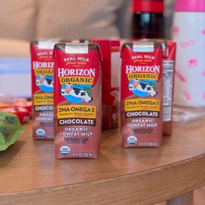 user image by quotingkaylyn, Horizon Organic 1% Chocolate Milk DHA Added - 6pk/8 fl oz Boxes