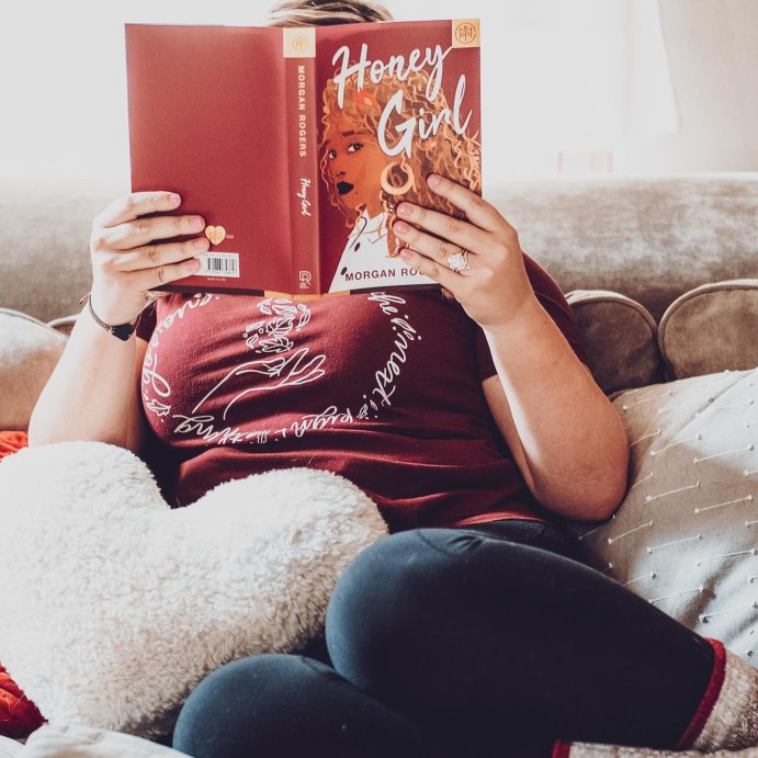 user image by @hereshaegoes, Honey Girl - by Morgan Rogers (Paperback)