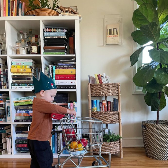 user image by @hellokelseyanthony, Melissa &#38; Doug Toy Shopping Cart With Sturdy Metal Frame