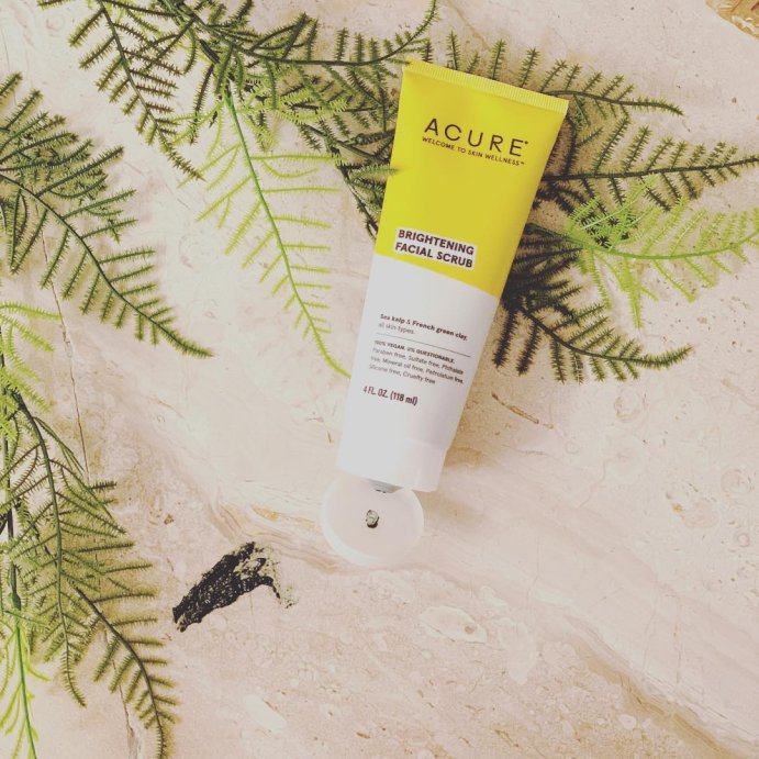 user image by @mahsa_abaian, Acure Brightening Facial Scrub - Unscented - 4 fl oz