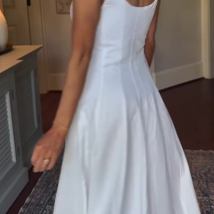 user image by @thesalonmama, Women's Corset Midi A-Line Dress - A New Day™