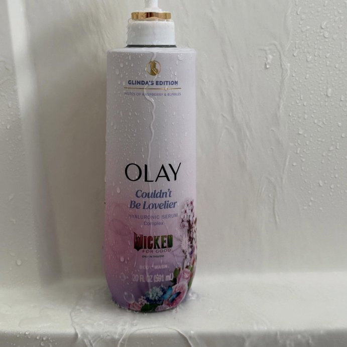 user image by @dayanaraperezzz, Olay Limited Edition Glinda&#39;s Serum Wicked Hydrating &#38; Renewing Body Wash - Rasberry &#38; Bubbles Scent - 20 fl oz