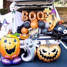 50//Pkg HAPPY Halloween Picks Party Accessory 1/ Count Fancy Dress