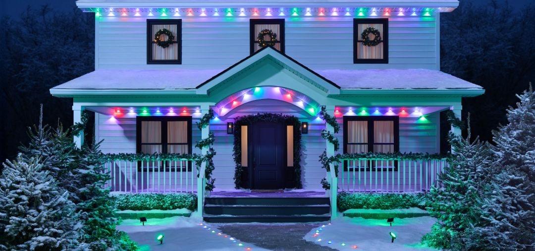 Shop NOMA Smart Permanent RGB LED Lights, 72-pc, 100-ft, NOMA Smart Ground Stake Lights with Voice Control, 10-pk, NOMA Smart Indoor/Outdoor Flood Lights with Voice Control, 2-pk and more