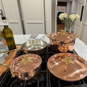 Ruffoni Historia Hammered Copper 11-Piece Cookware Set with