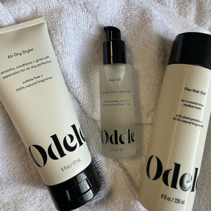 user image by @sincerelycelinee, Odele Air Dry Styler for Light Moisture, Definition + Shine - 6 fl oz