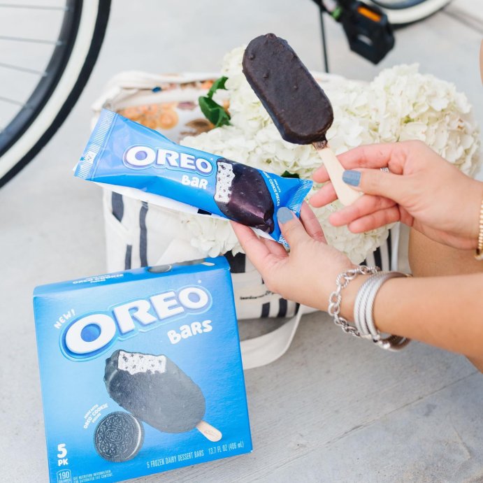 user image by @anniemescall, OREO Ice Cream Bar Frozen Desserts - 5ct/13.7 fl oz