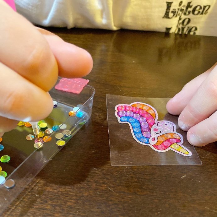 user image by @creativityforkids, Creativity for Kids Big Gem Diamond Painting Kit - Magical: DIY Art Kit with Stickers &#38; Templates for Ages 6+