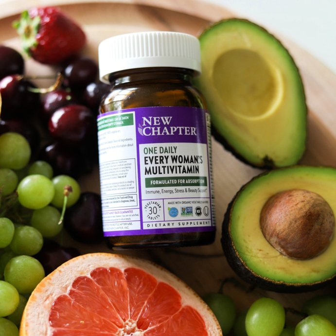 user image by @the.healthyepicurean, New Chapter Women&#39;s Multivitamin, Every Woman&#39;s One Daily for Immune, Beauty + Energy Support Tablets - 30ct