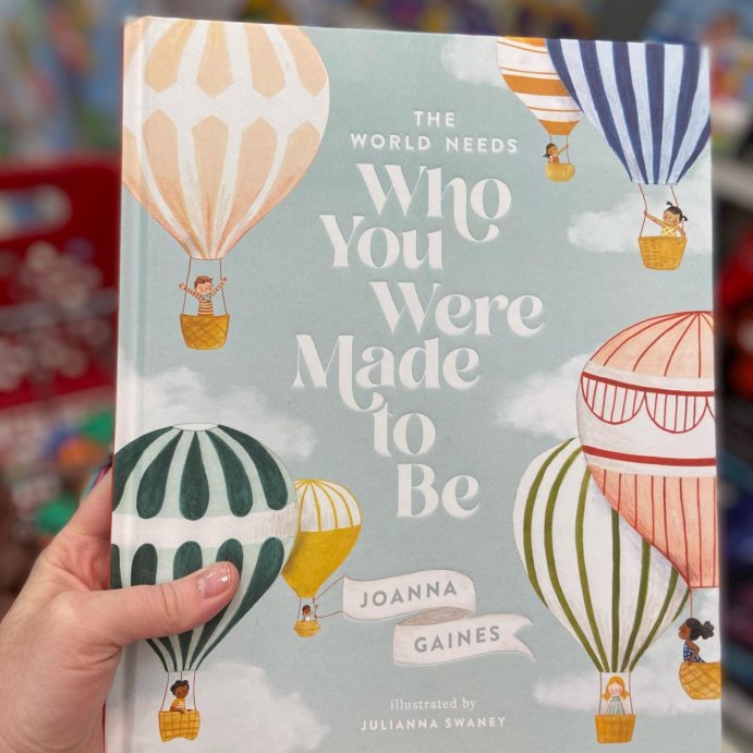 user image by @justashleyreed, The World Needs Who You Were Made to Be - by Joanna Gaines (Hardcover)