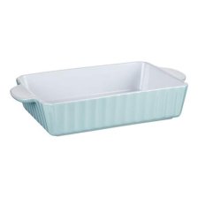 Shop Vida by PADERNO Medium Rectangular Ceramic Baking Dish, Blue and more