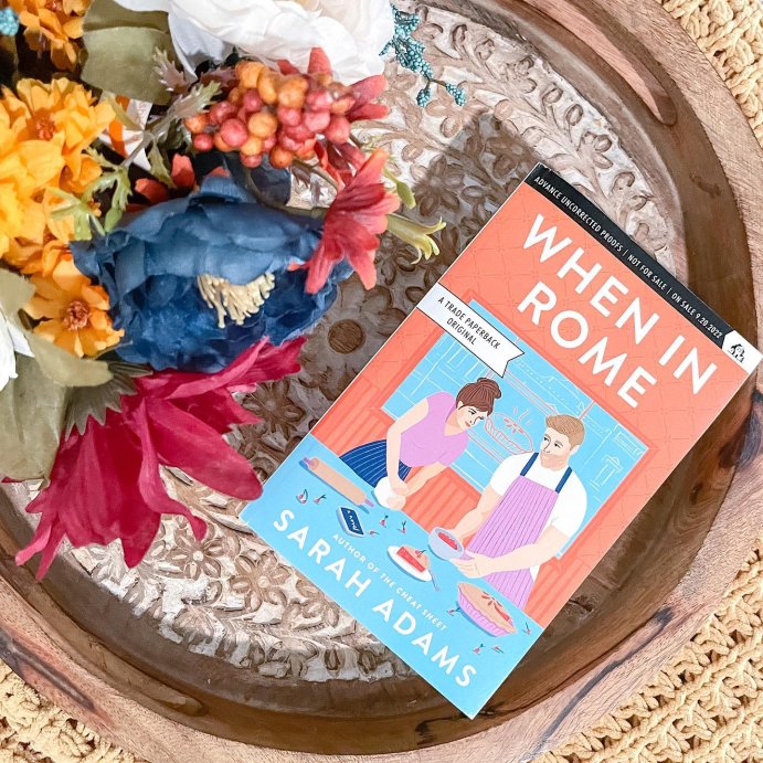 user image by @the.bookish.mom, When in Rome - by SARAH ADAMS (Paperback)