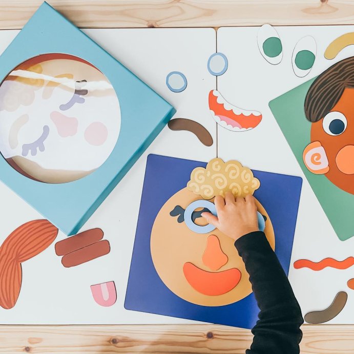 user image by @mamas.little.village, Manhattan Toy Making Faces 34-Piece Emotion Toy for Kids 3 Years and Up