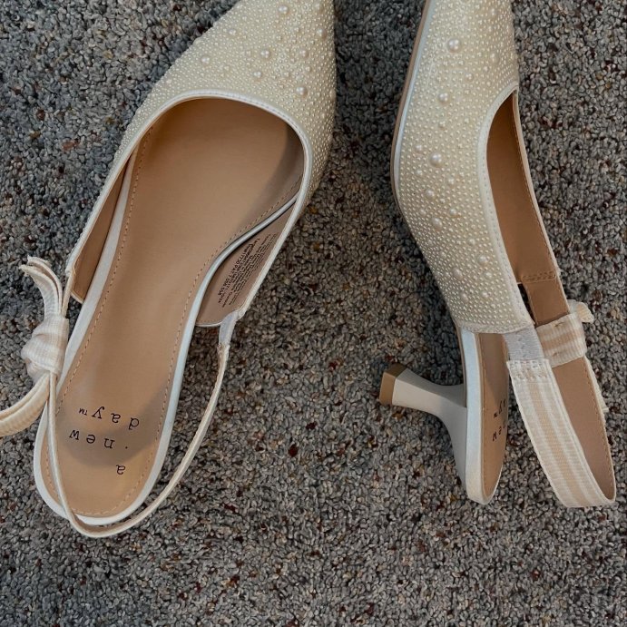 user image by @omgeeeg, Women's Milan Slingback Heels - A New Day™