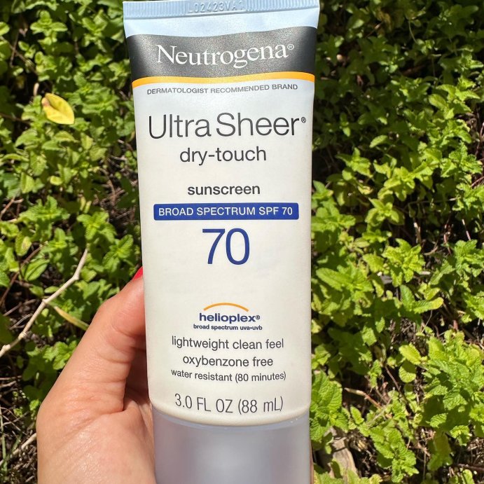 user image by @agirlsgirlxoxo, Neutrogena Ultra Sheer Dry Touch Sunscreen Lotion, SPF 70 - 3 fl oz
