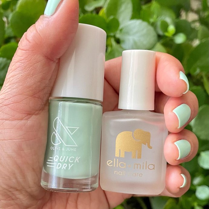 user image by @maui.how, Olive & June Quick Dry Nail Polish - 0.3 fl oz