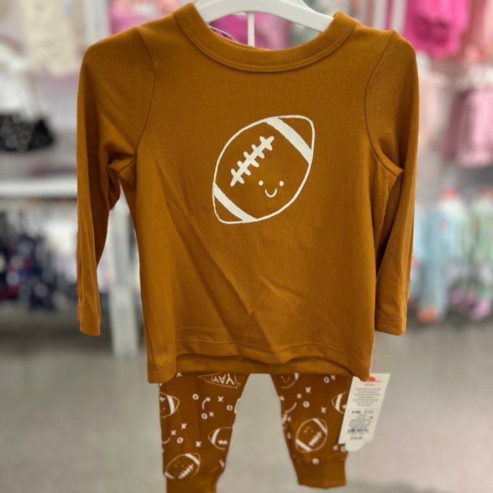 user image by @momlifeandstylefinds, Baby Tiny Tailgator T-Shirt &#38; Bloomer Set - Cat &#38; Jack&#8482; Brown