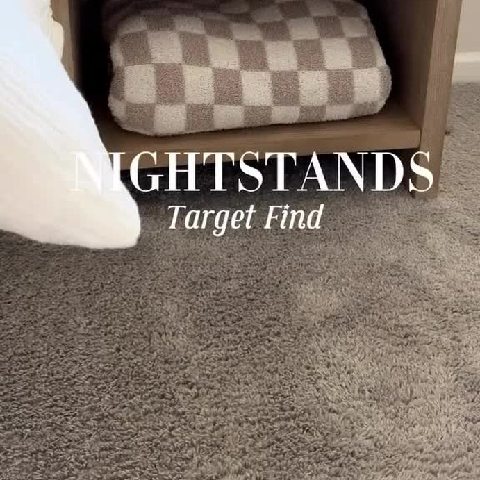 user image by @michaelafinds, Zebrina Wood Nightstand with Drawer Natural - Threshold&#8482;: Bohemian Style, Arched Design, Square Shape, Stained Finish