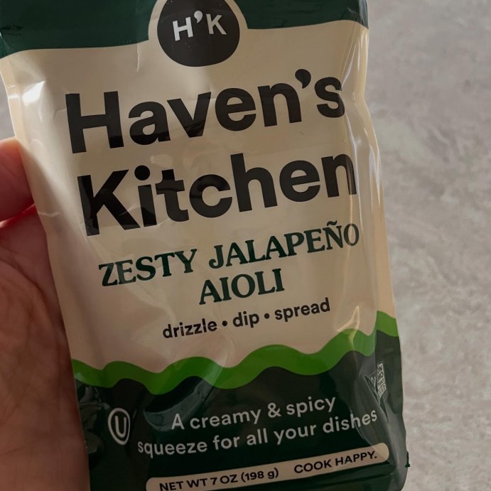 user image by @jmonge58, Haven&#39;s Kitchen Zesty Jalape&#241;o Aioli - 7oz