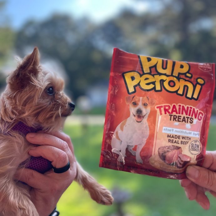 user image by @aunt_kk19, Pup-Peroni Treats Peroni Beef Flavor Training Chewy Dog Treats - 5.6oz
