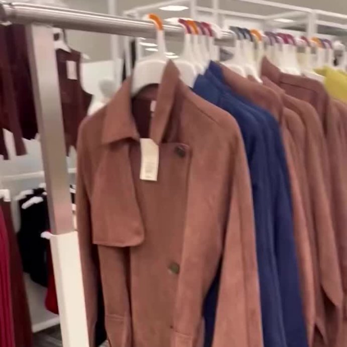 user image by @conniehenard, Women's Faux Suede Trench - A New Day™