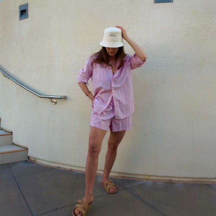 user image by @vicatoli, Women&#39;s Long Sleeve Collared Button-Down Shirt - Universal Thread&#8482;