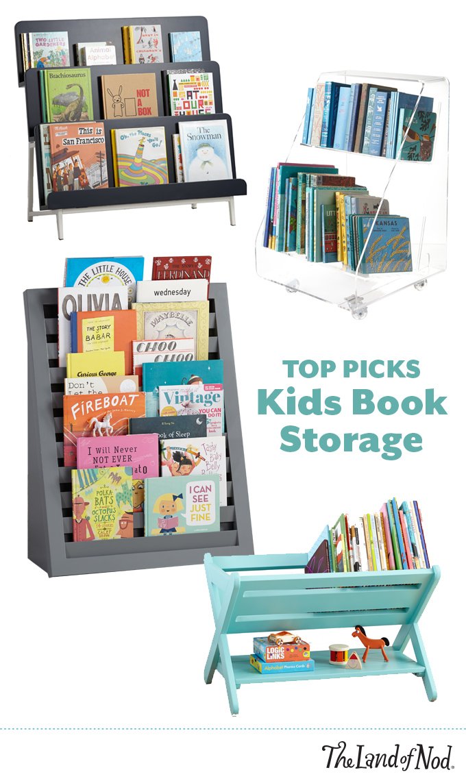 Storage Ideas Bookcases Crate Kids Blog