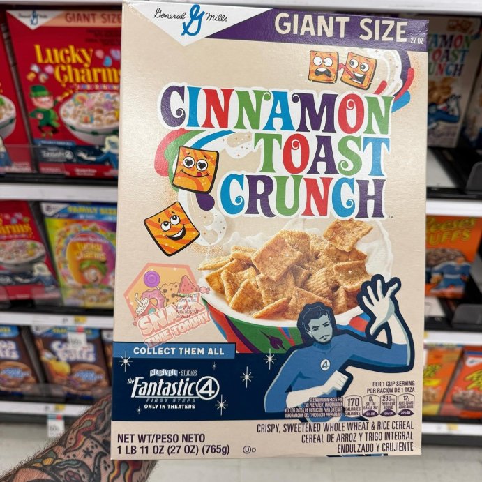 user image by @snack_time_tommy, Cinnamon Toast Crunch Breakfast Cereal