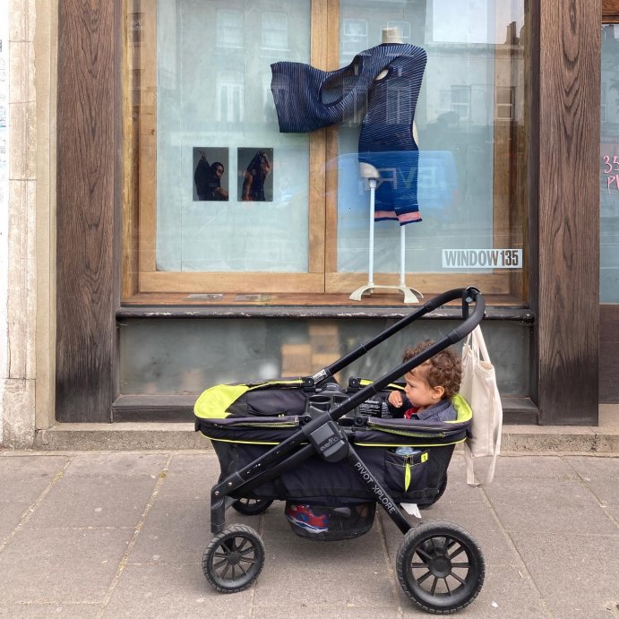 user image by @neysela, Evenflo Pivot Xplore All-Terrain Double Stroller Wagon