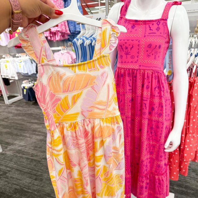 user image by @targetkiddos, Girls' Sleeveless Spring Knit Maxi Dress - Cat & Jack™
