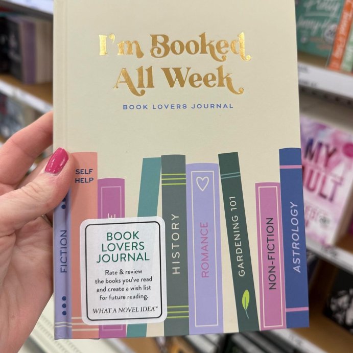user image by @daniellesfavoritefinds, Book Lovers Journal - I&#39;m Booked All Week