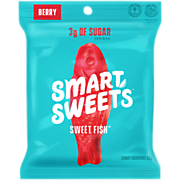 Shop SMARTSWEETS SmartSweets - Berry Sweet Fish (12 Bags) and more