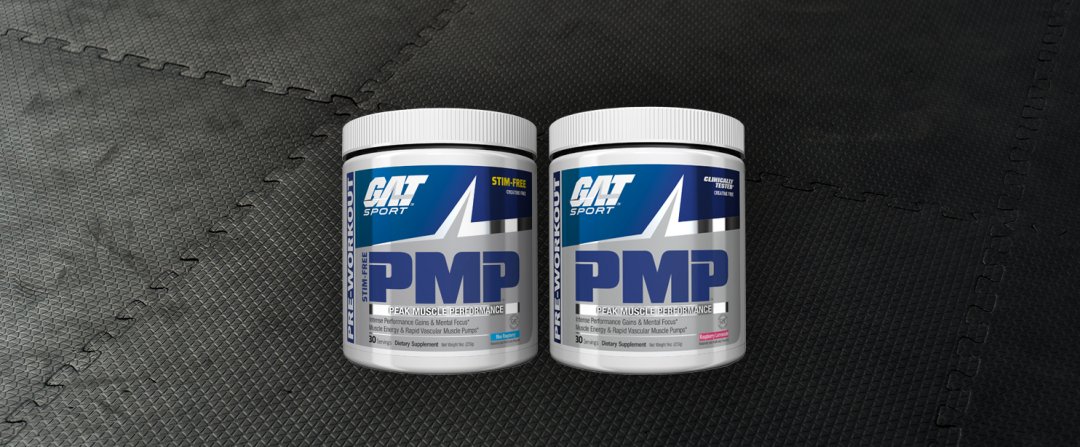 Shop GAT PMP Stimulant Free Pre-Workout - Blue Raspberry (30 Servings), GAT PMP Pre-Workout - Raspberry Lemonade (30 Servings) and more