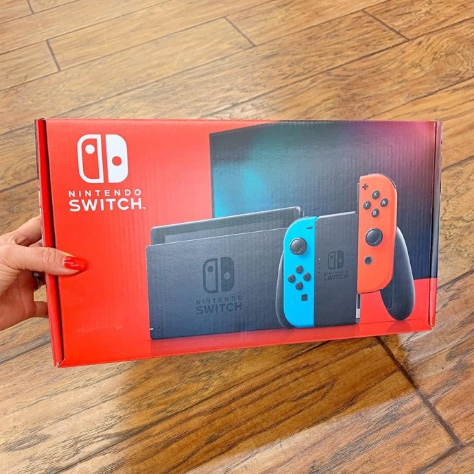 user image by @targetdealfinder, Nintendo Switch with Neon Blue and Neon Red Joy-Con