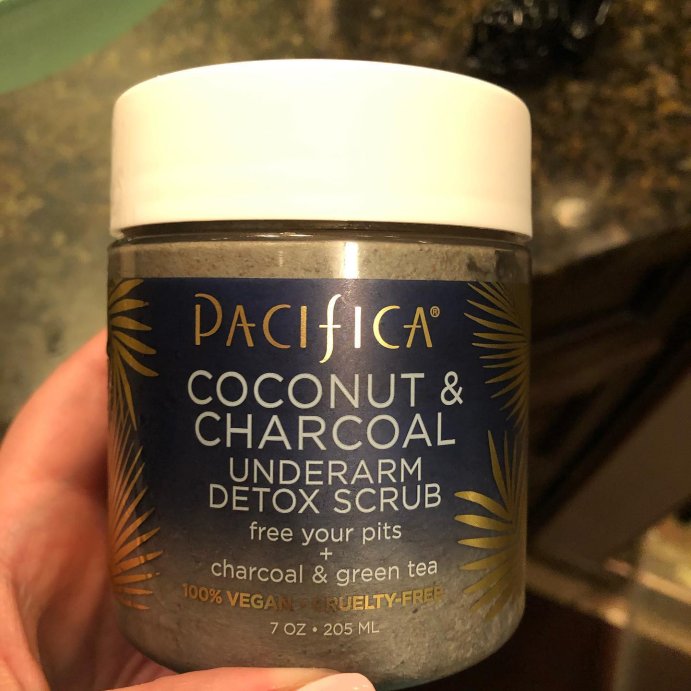 user image by @the_quarantined_shopaholic, Pacifica Coconut &#38; Charcoal Underarm Detox Scrub - 7 fl oz