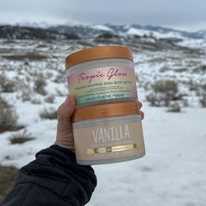 user image by @aprilmd100, Tree Hut Tropic Glow Whipped Shea Body Butter Tropical Shea - 8.4oz