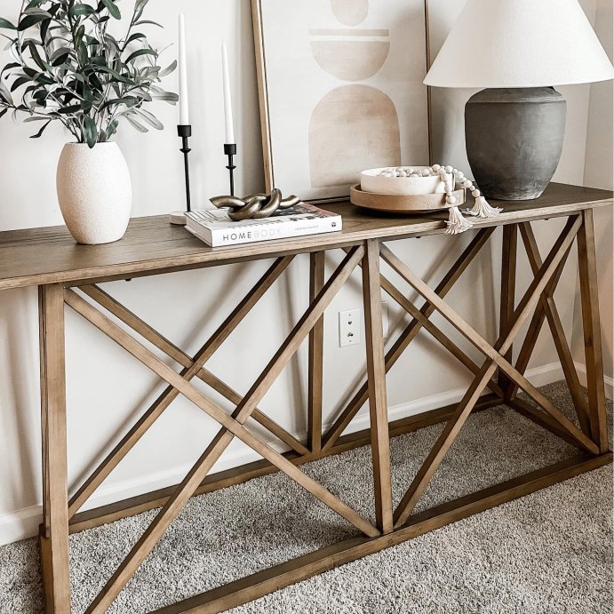 user image by @lacesandlumber, (Set of 2) 20&#34; x 24&#34; Abstract Shapes Framed Canvas Brown - Threshold&#8482; designed with Studio McGee