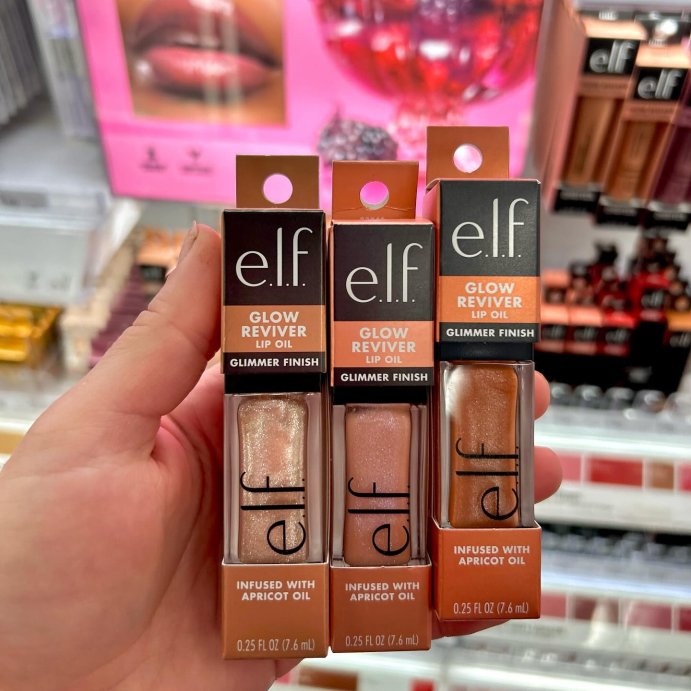 user image by @pinkista1, e.l.f. Glow Reviver Lip Oil Glimmer - 0.25 fl oz