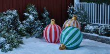 Shop For Living Outdoor Inflatable Ornaments with Pump, 3-pk and more