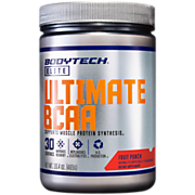 Shop BodyTech Elite Ultimate BCAA Powder - Supports Endurance & Muscle Building - Contains NAC - Fruit Punch (16.4 oz. / 30 Servings) and more