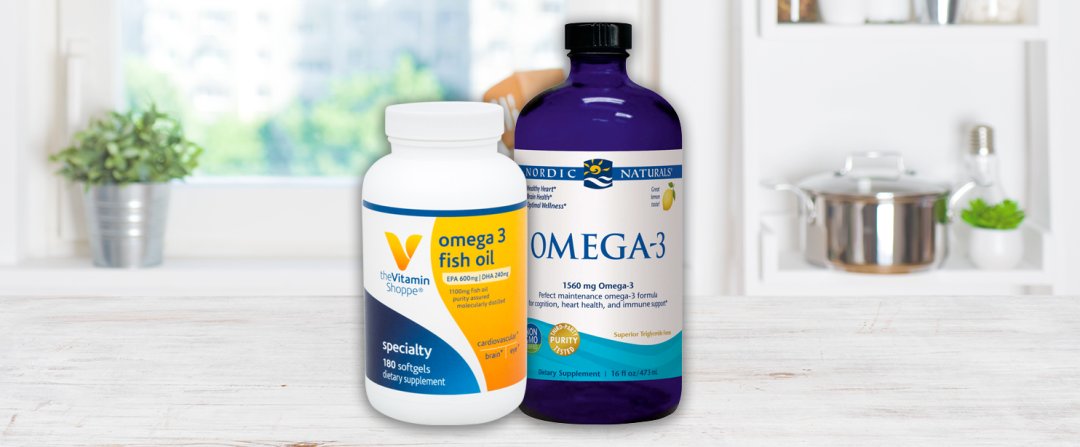 Shop the Vitamin Shoppe Omega-3 Fish Oil - EPA/DHA 840 MG - Supports Cardiovascular, Brain, & Eye Health - 1,200 MG (60 Softgels), Nordic Naturals Omega-3 Liquid ? Supports Cognition, Heart, & Immune Health ? 1,560 MG ? Lemon (16 fl. oz.) and more