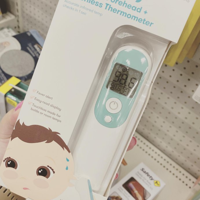 user image by @mommi_giwi, Frida Baby 3-in-1 Ear and Forehead Infrared Thermometer