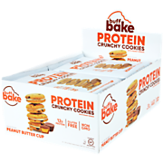 Shop Buff Bake Protein Crunchy Cookies - Peanut (4 Bags) and more
