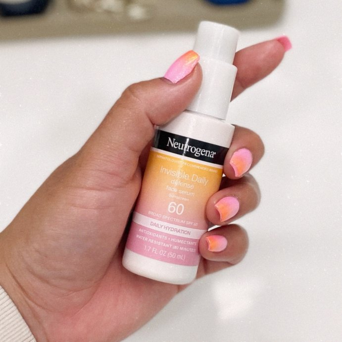user image by @makeupfetish07, Neutrogena Invisible Daily Defense Sunscreen Face Serum - SPF 60 - 1.7 fl oz