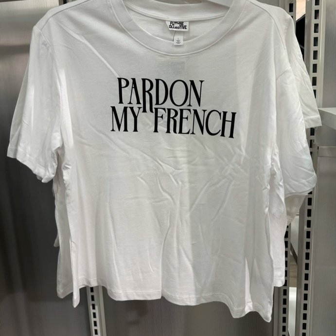 user image by @targetpursuit, Women's Relaxed Short Sleeve Graphic T-Shirt - Future Collective White