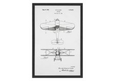 Shop Tableau Airplane Patent (brevet d'avion) and more