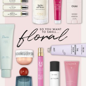 @spacenk&rsquo;s instagram photo of Pleasing Rivulets Eau de Parfum,Ellis Brooklyn Florist Eau De Parfum,Ouai Deodorant - Melrose Place,Space NK Parisian Gardens Hand Cr&egrave;me,Chlo&eacute; Atelier des Fleurs Hysope Eau de Parfum,Rare Beauty Fragrance Layering Balm,Sol de Janeiro Rosa Charmosa Dewy Body Cream,AKT The Deodorant Balm Sc.05 Columbia Road,Caudalie Rose de Vigne Shower Gel,Byredo La Tulipe Hair Perfume,Byredo La S&eacute;lection Florale