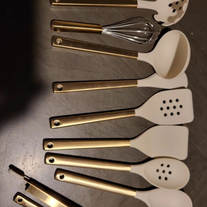 user image by @lauren_product_reviews_, 10pc Stainless Steel/Nylon Kitchen Utensil Set - Figmint™